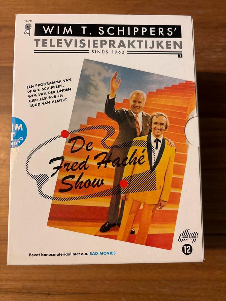 Wim T. Schippers - Televisie Praktijken DVD Box, Cd's en Dvd's, Dvd's | Tv en Series, Zo goed als nieuw, Komedie, Boxset, Alle leeftijden