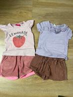 Zomersetjes meisjes jubel, hema, H&M maat 98, Ophalen of Verzenden, Zo goed als nieuw, Meisje, Jurk of Rok