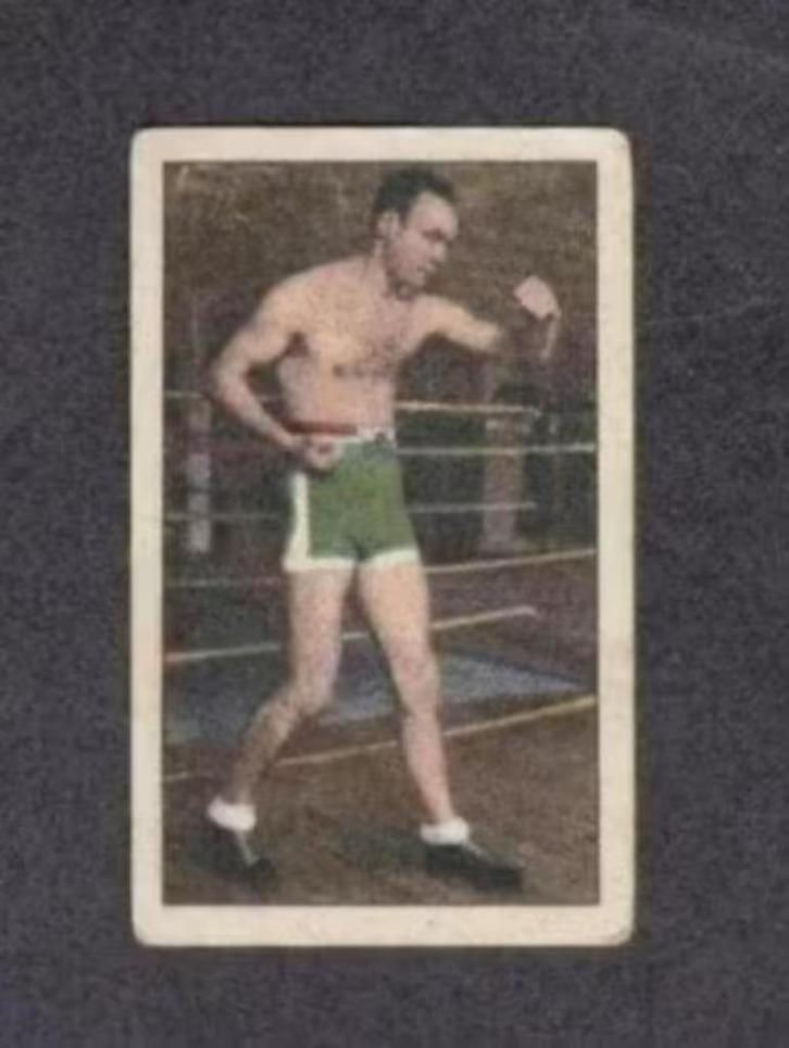 Albumplaatje Boksen Huizenaar Weltergewicht 1932 (100)., Verzamelen, Overige Verzamelen, Zo goed als nieuw, Ophalen of Verzenden