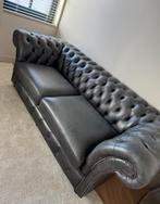 Orginele Chesterfields bank, Huis en Inrichting, Gebruikt, 100 tot 125 cm, Chesterfield, Tweepersoons