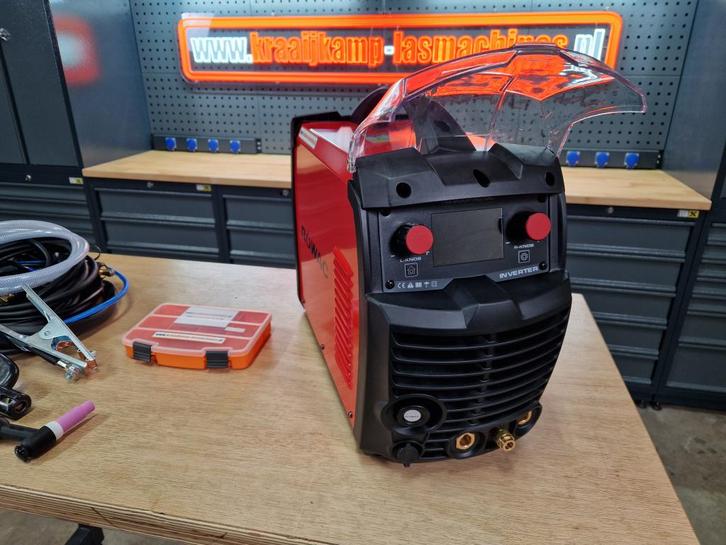Rowac AC/DC tig 230v Kraaijkamp-lasmachines GARANTIE, Doe-het-zelf en Verbouw, Gereedschap | Lasapparaten, Nieuw, Tig, 150 tot 250 ampère