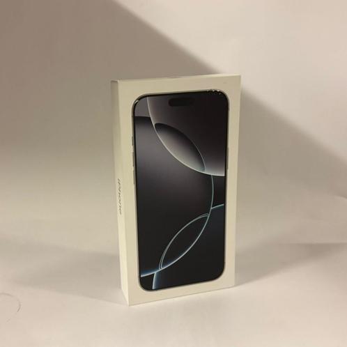 Apple iPhone 16 Pro Max White Titanium 256GB | Nieuw, Telecommunicatie, Mobiele telefoons | Apple iPhone, Nieuw