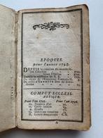 Antieke Franse Almanak 1795, Antiek en Kunst, Ophalen of Verzenden
