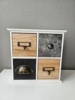 Mini Ladekastje - 4 Vakken, Ophalen of Verzenden