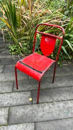 Vintage metalen stoel, Ophalen