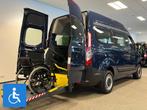 Ford Transit Custom L1H2 Rolstoelbus - Rolstoel geschikt, Auto's, 12 maanden, Stof, Blauw, Bedrijf