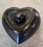 MINI URN/ HART / BRONS / AS URN, Huis en tuin decoratie Marie, Nieuw, Info@huisentuindecoratiemarie.nl, Peize