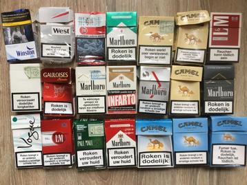 tabak verpakking oudere  alle verschillend Camel Marlboro beschikbaar voor biedingen
