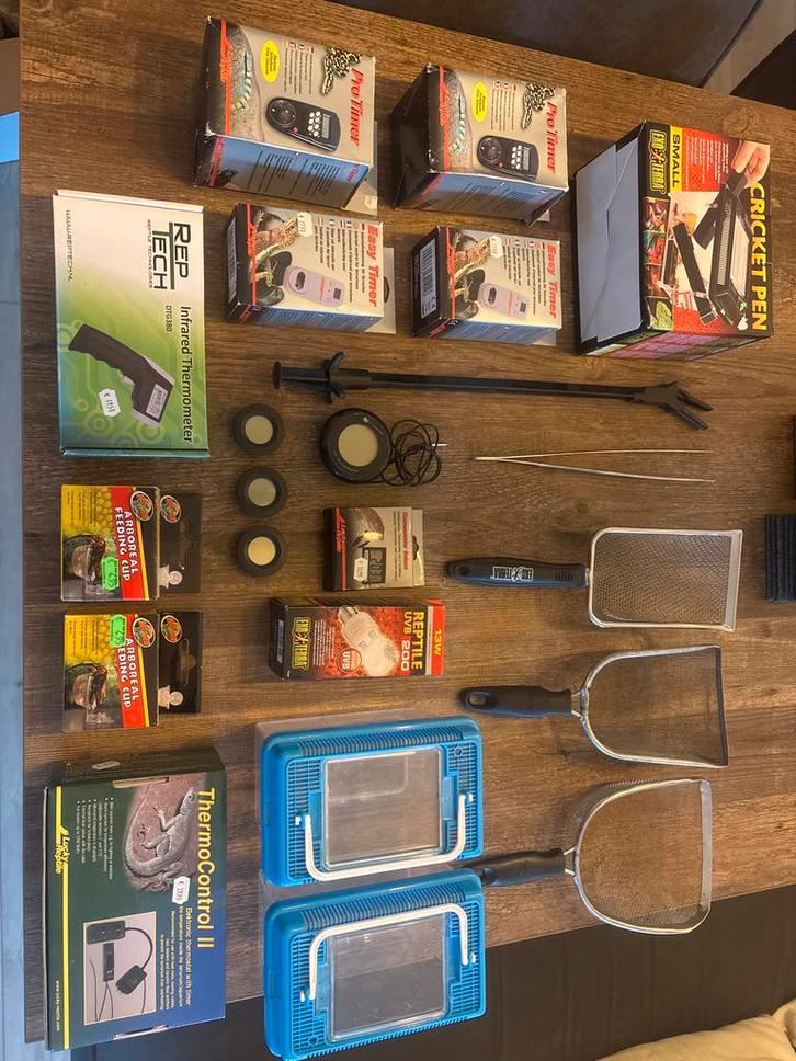 Terrarium benodigdheden, Dieren en Toebehoren, Reptielen en Amfibieën, Hagedis, 0 tot 2 jaar