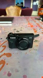 Canon G7x Mark II, Audio, Tv en Foto, Canon, 8 keer of meer, Ophalen of Verzenden, Zo goed als nieuw