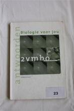 Biologie voor jou 2vmbo ISBN: 9020835262 Code: 2012148 Euro, Boeken, Schoolboeken, Nieuw, Biologie, Ophalen of Verzenden, VMBO