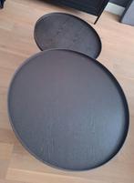 Woood bijzettafel Mesa rond 2x, Ophalen, Minder dan 50 cm, Gebruikt, Rond