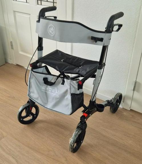 Lichtgewicht rollator dubbel inklapbaar Excel (NIEUW), Diversen, Rollators, Nieuw, Lichtgewicht, Ophalen of Verzenden