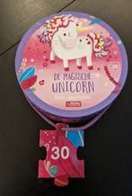 De magische unicorn puzzel, Ophalen of Verzenden, 10 tot 50 stukjes, Zo goed als nieuw, 2 tot 4 jaar