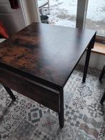 Uitklapbare eettafel, Ophalen of Verzenden, Rechthoekig, 100 tot 150 cm, 50 tot 100 cm