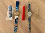 Swatch Horloges + Extra Bandjes, Kunststof, Gebruikt, Polshorloge, Swatch