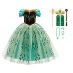 *Sale*Frozen Anna prinsessenjurk + accessoires 92 tm 140, Kinderen en Baby's, Carnavalskleding en Verkleedspullen, Nieuw, Meisje