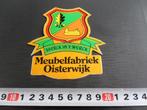 sticker meubelfabriek oisterwijk sterck in 't werck embleem, Ophalen, Zo goed als nieuw, Bedrijf of Vereniging