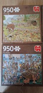 Pieces of history puzzels rob derks, Ophalen, 500 t/m 1500 stukjes, Gebruikt, Legpuzzel