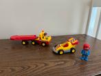 Playmobil 123 Formule 1 Racewagen met Trailer, Ophalen, Gebruikt, Los playmobil