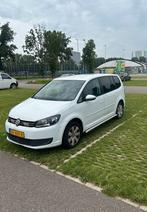 Volkswagen Touran 2.0 TDI 103KW Dsg6 Cross 2015 Wit Automaat, Stof, 4 cilinders, Wit, Origineel Nederlands