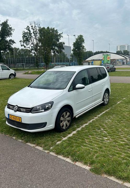Volkswagen Touran 2.0 TDI 103KW Dsg6 Cross 2015 Wit Automaat, Auto's, Volkswagen, Particulier, Touran, ABS, Airbags, Airconditioning