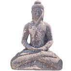 Boeddha lavasteen uit Java 105cm, Tuin en Terras, Ophalen, Nieuw, Steen, Boeddhabeeld