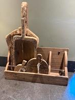 Hoffz houten keuken schap, Hoffz houten graan schep, Ophalen