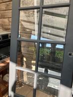 Massieve binnendeur en glas, 200 tot 215 cm, Glas, 80 tot 100 cm, Verzenden