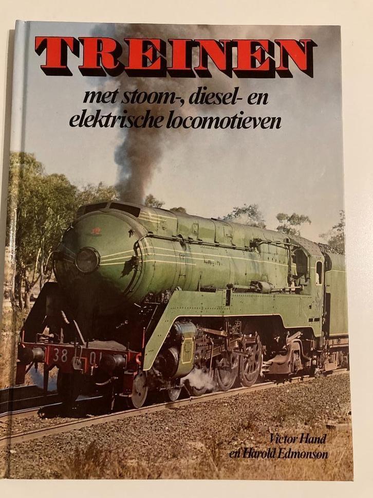 Boek - Treinen, Verzamelen, Spoorwegen en Tramwegen, Zo goed als nieuw, Trein, Boek of Tijdschrift, Ophalen of Verzenden