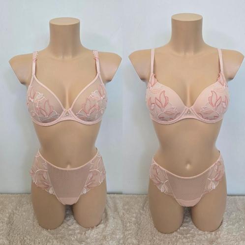 Nieuw marie jo loish beugel bh 75c Heartshape 75c string 38s, Kleding | Dames, Ondergoed en Lingerie, BH, Roze, Ophalen of Verzenden