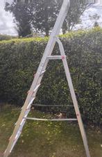 Altrex ladder 7 treden, Doe-het-zelf en Verbouw, Ladders en Trappen, Ophalen, Gebruikt, Ladder, Opvouwbaar of Inschuifbaar