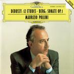 DEBUSSY 12 etudes CD POLLINI DG BERG Sonate op. 1, Cd's en Dvd's, Cd's | Klassiek, Ophalen of Verzenden, Modernisme tot heden