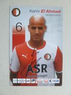 Spelerskaart. Karim.El.Ahmadi. Feyenoord.  2011/2012, Verzamelen, Sportartikelen en Voetbal, Ophalen of Verzenden, Zo goed als nieuw