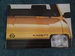 folder Opel Kadett C 1977 - Nederlands, Boeken, Ophalen of Verzenden, Zo goed als nieuw, Opel