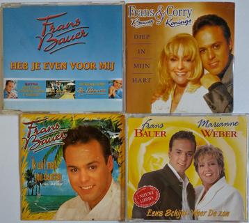 4 x CD-singles Frans Bauer (1997 - 2003) beschikbaar voor biedingen