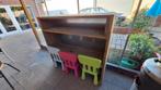 Kinder bureau van steigerhout, Kinderen en Baby's, Kinderkamer | Tafels en Stoelen, Ophalen, Zo goed als nieuw, Tafel(s) en Stoel(en)