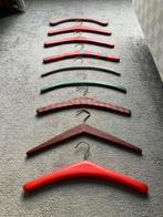 Vintage retro kledinghangers 9 stuks jaren 60 hangers, Ophalen of Verzenden, Gebruikt, Kunststof, Volwassenen