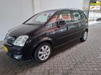 Opel Meriva 1.4-16V Cosmo, Voorwielaandrijving, Gebruikt, Leder en Stof, Zwart