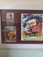 Reclame van film Winchester '73 James Steward!!!, Ophalen of Verzenden, Poster