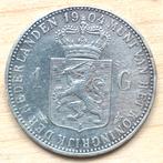 Nederland 1 gulden 1904 Wilhelmina zilver, Postzegels en Munten, Munten | Nederland, Ophalen of Verzenden, Koningin Wilhelmina