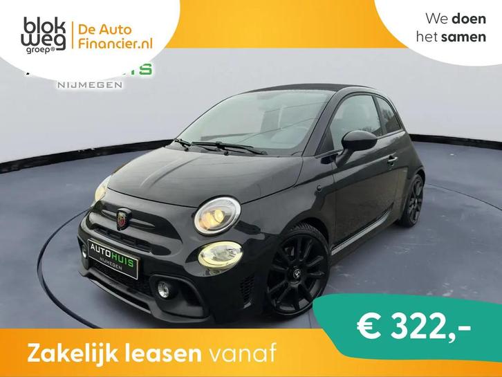 Fiat 500C 1.4 T-Jet Abarth Turismo Cabriolet Le € 18.945,0, Auto's, Fiat, Bedrijf, Te koop, 500C, ABS, Airbags, Airconditioning