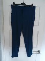 Travelstof broek blauw maat XL, Ophalen of Verzenden, Zo goed als nieuw, Maat 46/48 (XL) of groter, Blauw