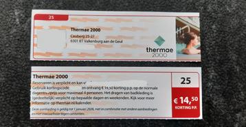 Sauna Thermae 2000 €14,50 korting p.p. beschikbaar voor biedingen