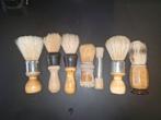 Vintage Scheerkwasten Set antik antiek oude kapsalon barber, Sieraden, Tassen en Uiterlijk, Uiterlijk | Lichaamsverzorging, Ophalen of Verzenden