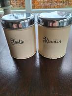 oude kruiden blikjes, Ophalen of Verzenden