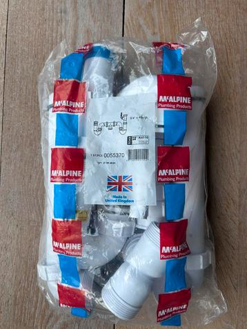 McAlpine dubbele gootsteenafvoer type 055370 beschikbaar voor biedingen