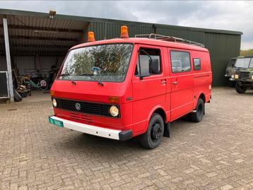 Volkswagen LT35 camper oldtimer benzine / LPG ex-brandweer beschikbaar voor biedingen