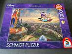 Schmidt Disney puzzel 1000 stukjes Thomas Kinkade Aladin, Ophalen of Verzenden, 500 t/m 1500 stukjes, Legpuzzel, Zo goed als nieuw
