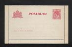 Postblad Geuzendam nr. 14. Zegel bontkraag 5 cent, karmijn., Postzegels en Munten, Ophalen of Verzenden, Briefkaart